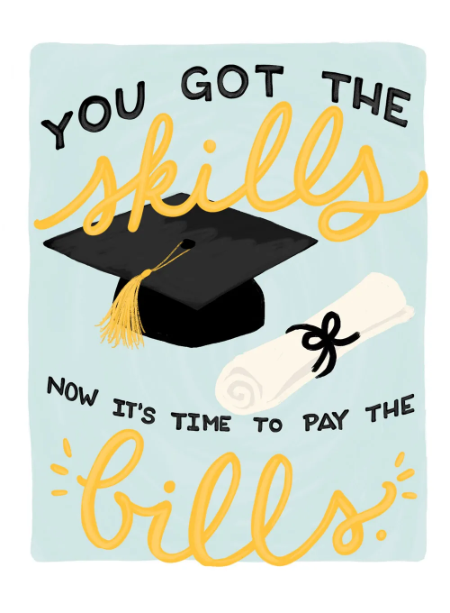 You Got the Skills Graduation Card - graduation_cards - Card