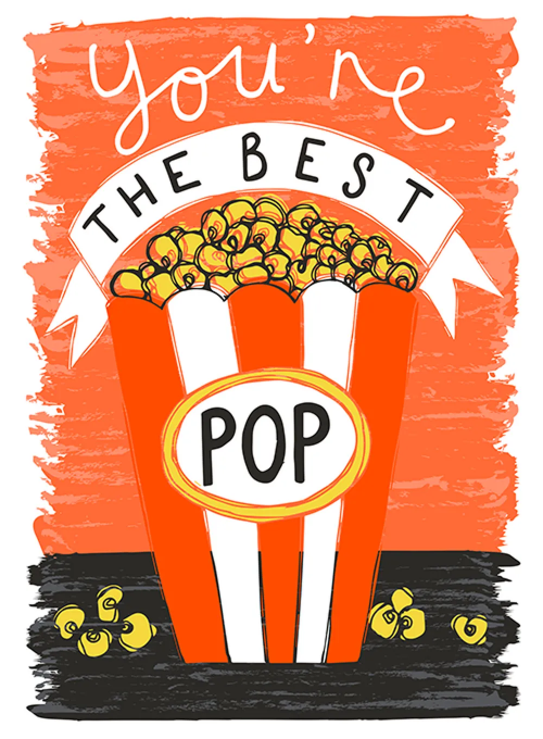You're the Best Pop Father's Day - fathers_day_cards - Card
