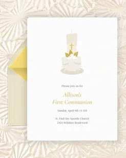 First Communion Invitations - Free & Premium Online Invites