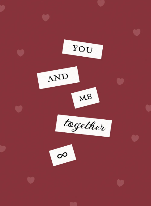 You and Me Together Forever - sending_love_cards - Card