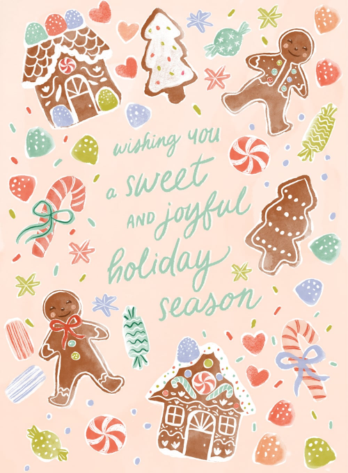 Gingerbread Sweetness - christmas_cards - Card