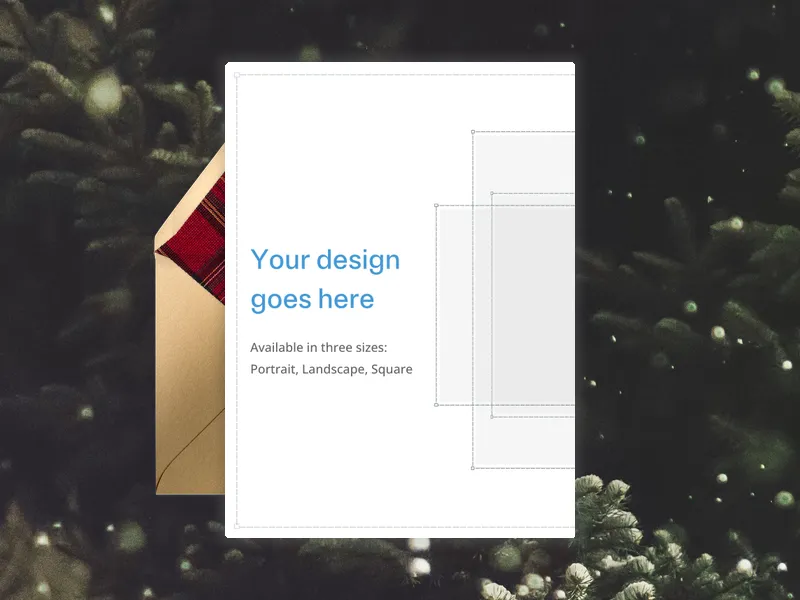 Upload Your Own Design (Plaid & Pine) - holiday_party - Invitation