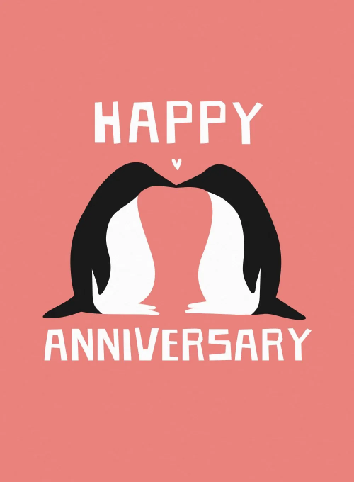 Penguin Kinda Love - featured_cards - Card
