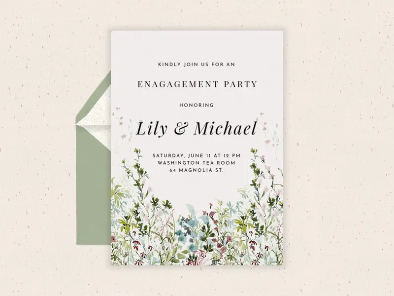 Laura Ashley: Pointon Fields - featured - Invitation