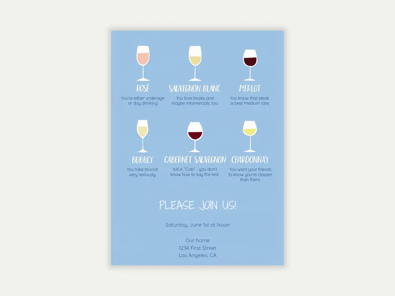National Wine Day - wine_tasting - Invitation