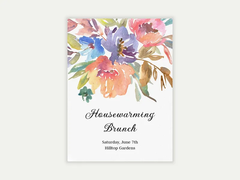 Simply Petal Perfect - charity_fundraisers - Invitation
