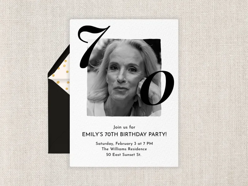 Something to Celebrate (Photo) Invitation premium template design