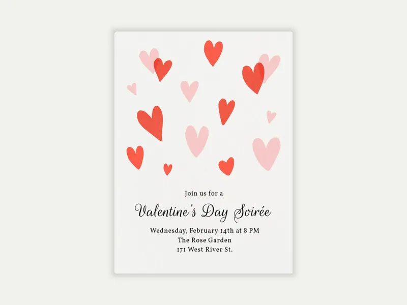 Splendid Sweethearts - valentines_day - Invitation