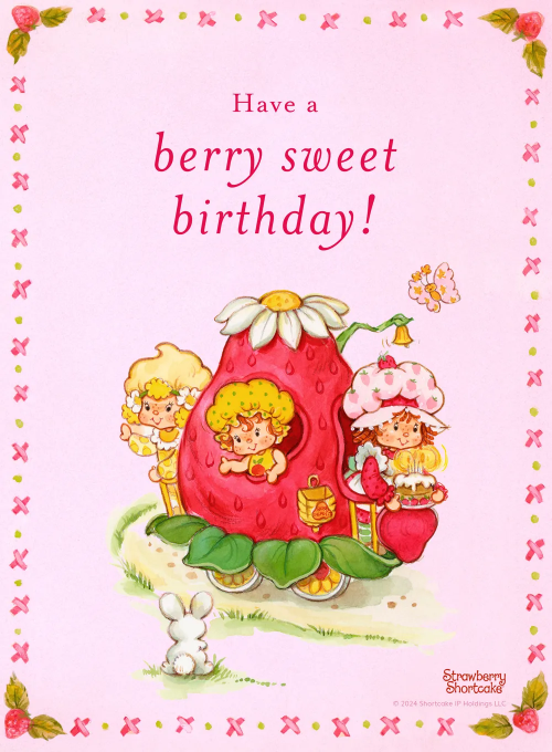Strawberry Shortcake: All Together - birthday_cards - Card