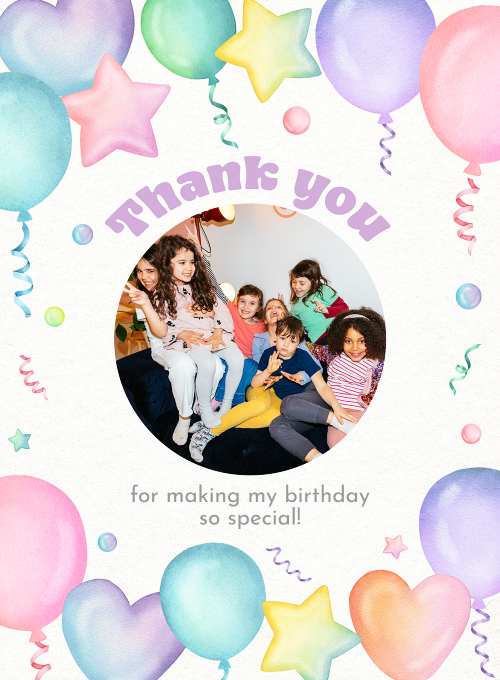Pastel Palooza (Photo) - thankyou_cards - Card
