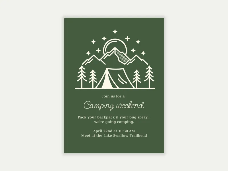Awesome Adventure - featured - Invitation