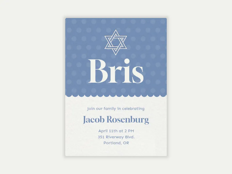 Bris - baby_naming_bris - Invitation