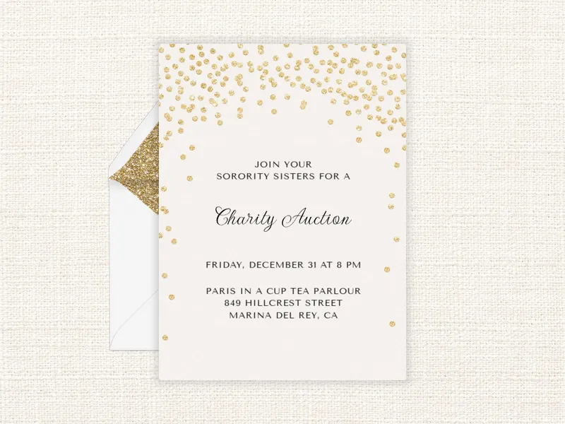 Be Our Guest - greek_life - Invitation