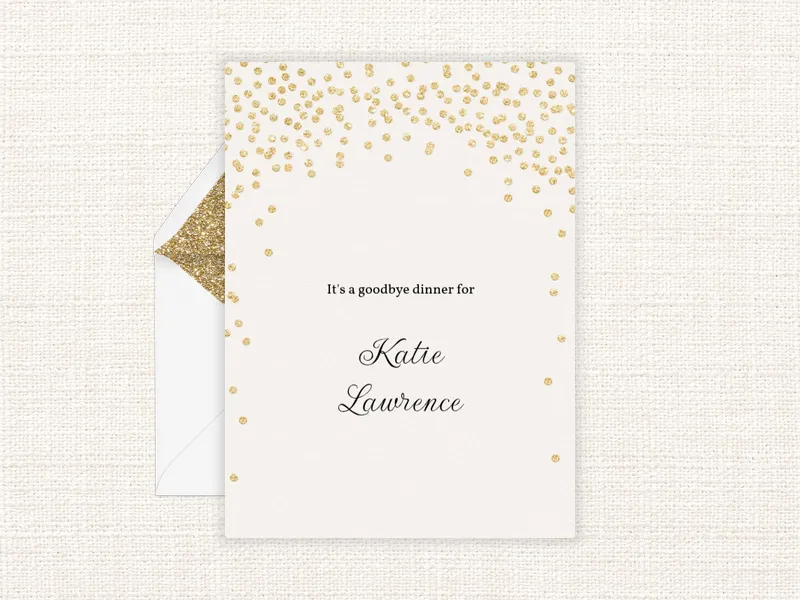 Be Our Guest Invitation premium template design