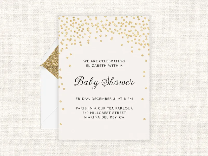Be Our Guest Invitation premium template design