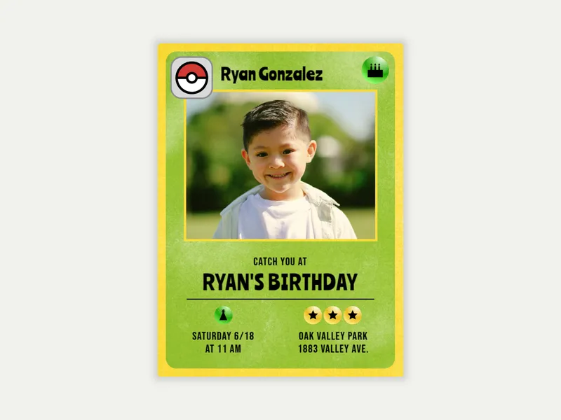 Green Rare Find - design_your_own - Invitation
