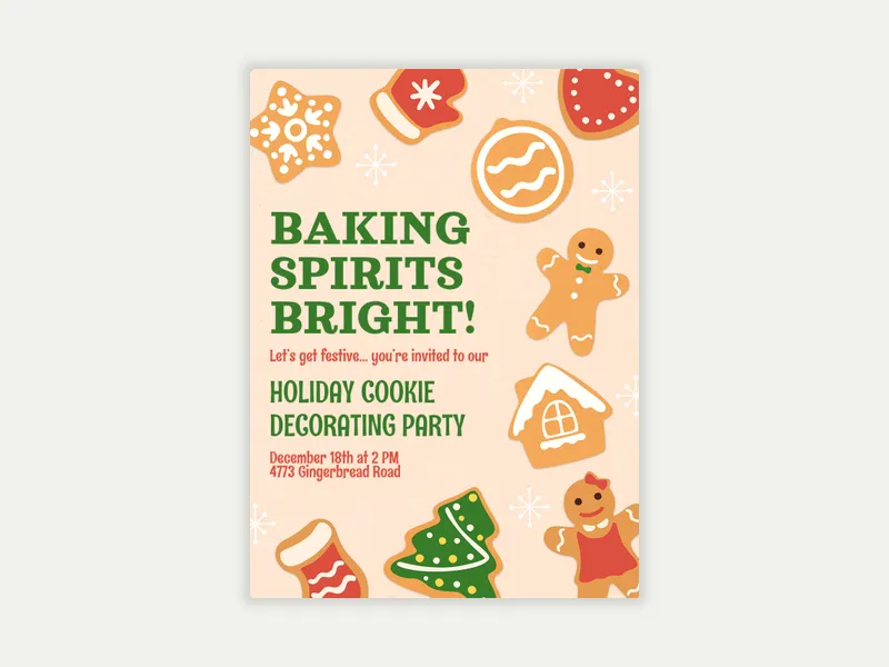Colorful Cookies - featured - Invitation