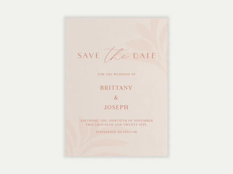Delicate Branches - Save the Date - featured - Invitation