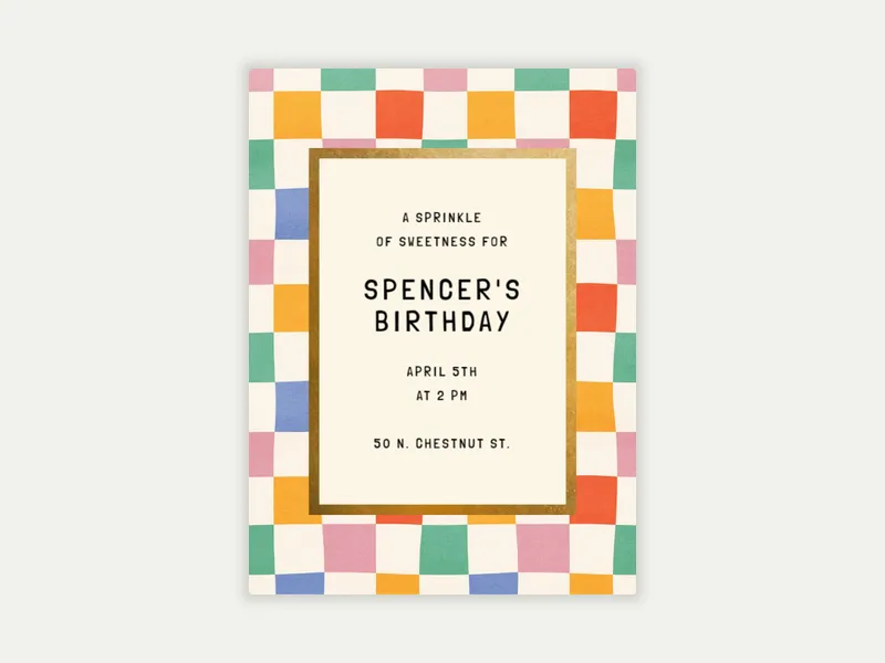 Fantastic Fun - babys_first - Invitation