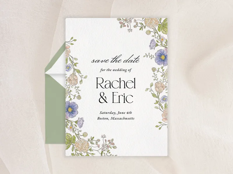 Forever Blossoms - Save the Date - featured - Invitation