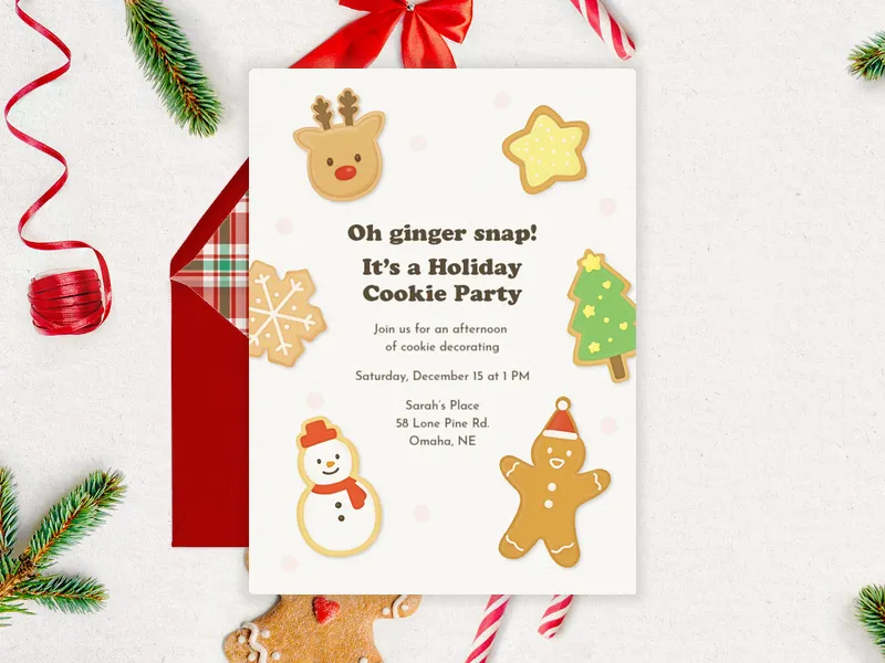 Ginger Snap - featured - Invitation