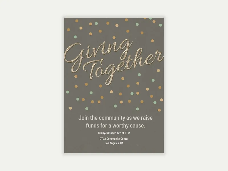 Give Together - featured - Invitation
