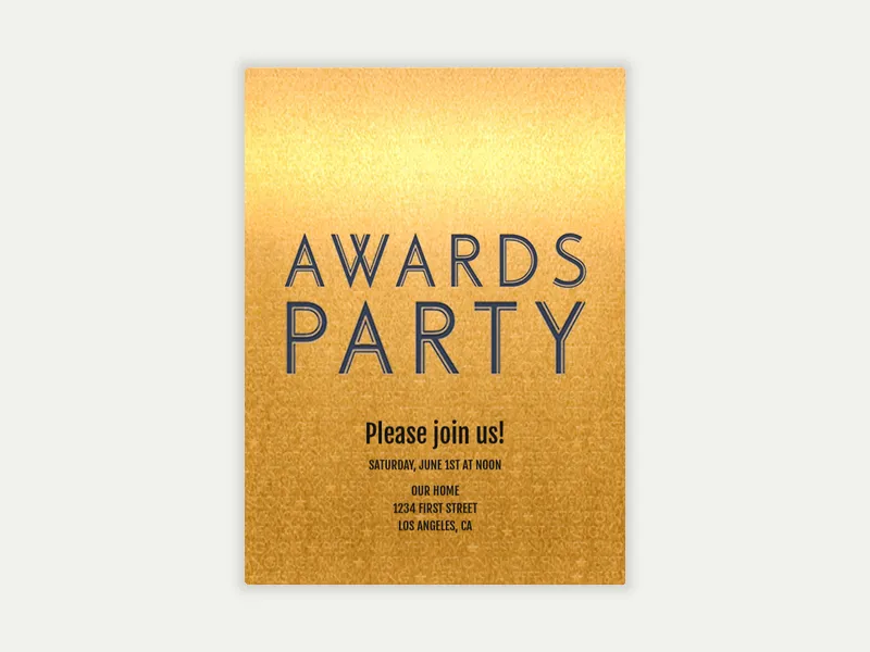 Golden - featured - Invitation
