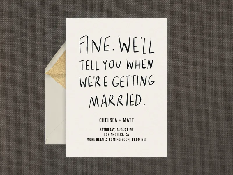 Handwritten - Save the Date - save_the_date - Invitation