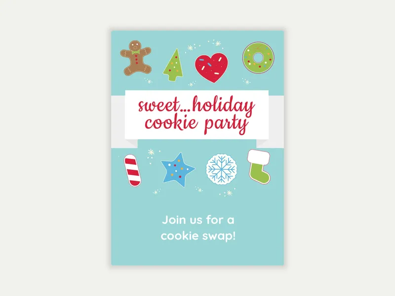 Holiday Cookie Party - featured - Invitation