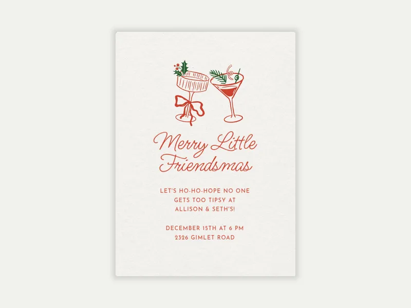 Holly & Pine - cocktail_party - Invitation