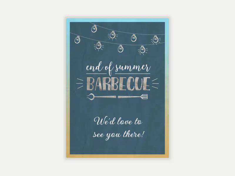 Labor Day BBQ Party - labor_day - Invitation