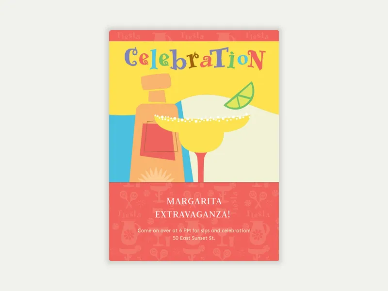 Margarita Celebration - featured - Invitation