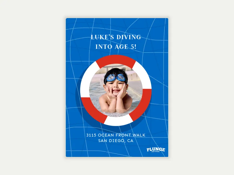 Plunge San Diego: Nautical Ring Buoy (Photo) - plunge - Invitation