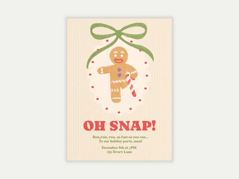 Oh, Snap! - featured - Invitation
