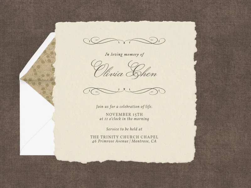 Papyrus - featured - Invitation