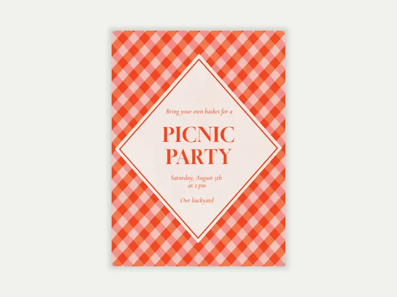 Picnic Preserves - featured - Invitation