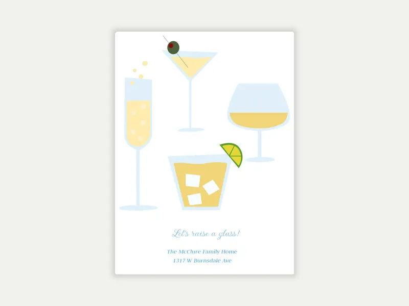 Reception Cocktail - cocktail_party - Invitation