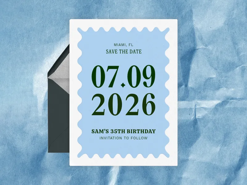 Ride the Waves - Save the Date - business_save_the_date - Invitation