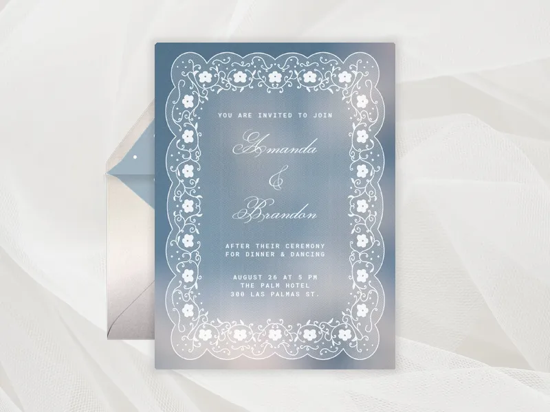 Soft & Sweet Invitation premium template design