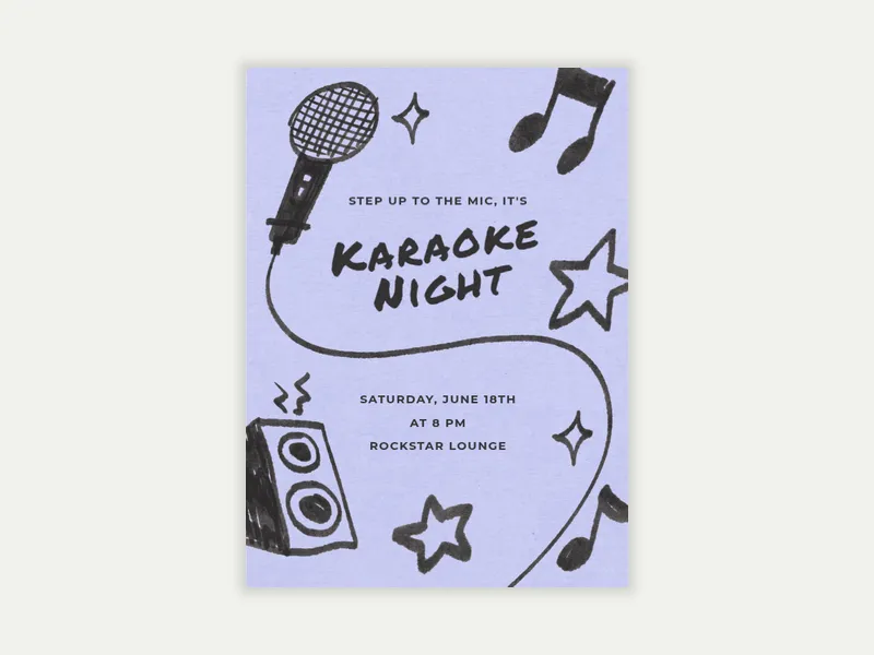 Step Up to the Mic - featured - Invitation
