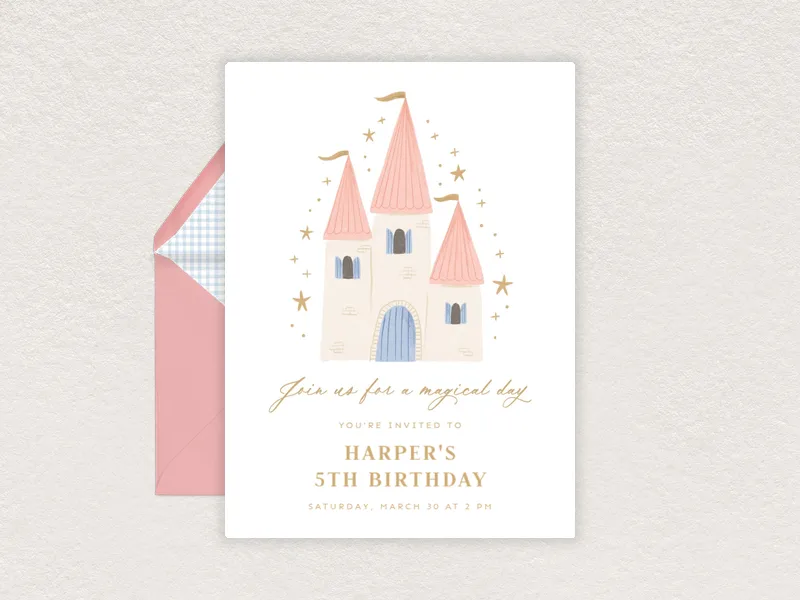 Twinkling Castle - featured - Invitation