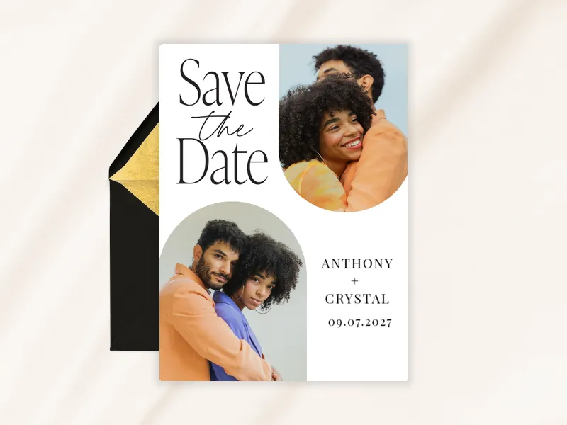 Under the Arch - Save the Date (Photo) - save_the_date - Invitation