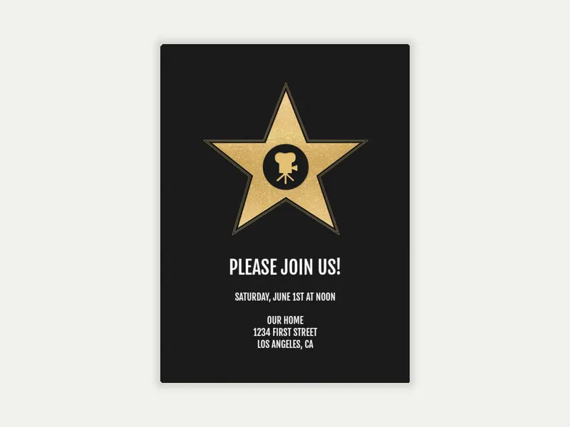 Walk of Fame - featured - Invitation
