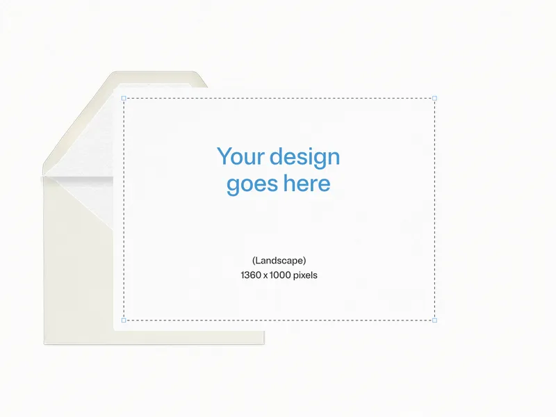 Upload Your Own Design (Landscape) - cradle_ceremony - Invitation