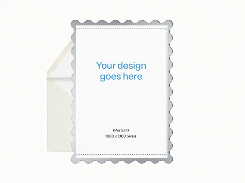 Upload Your Own Design (Portrait) - featured - Invitation