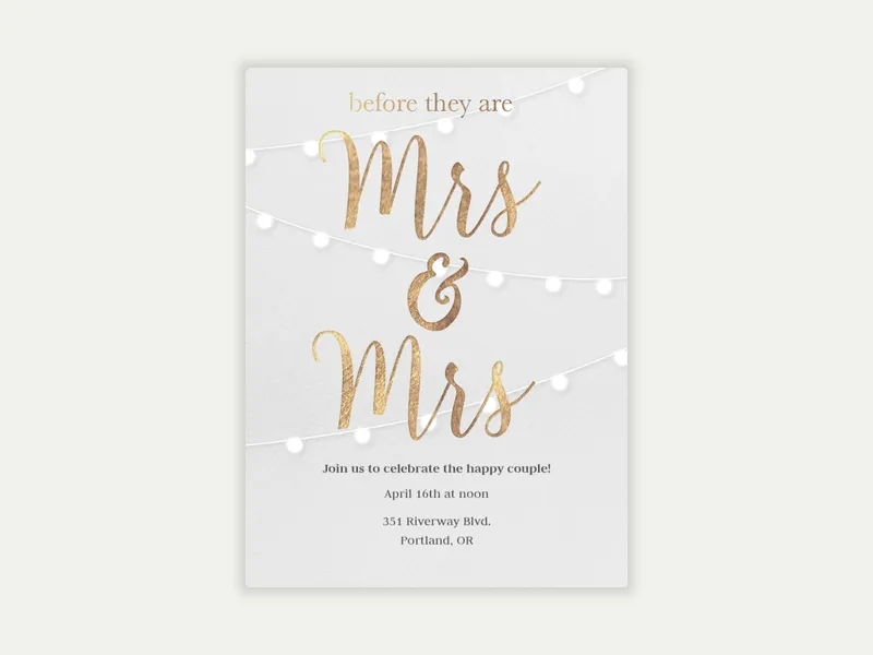 Wedding Initials - rehearsal_dinner - Invitation