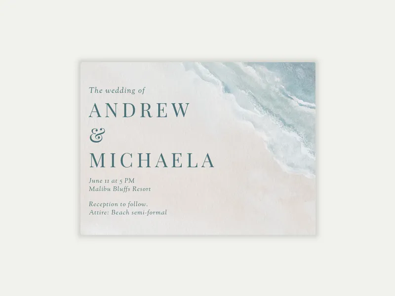 Sandy Shores - featured - Invitation