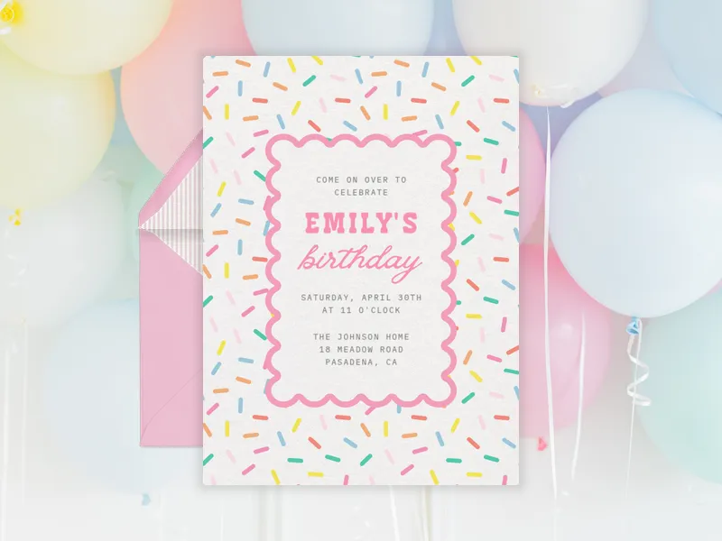 Sugar Soiree - kids_and_teens - Invitation