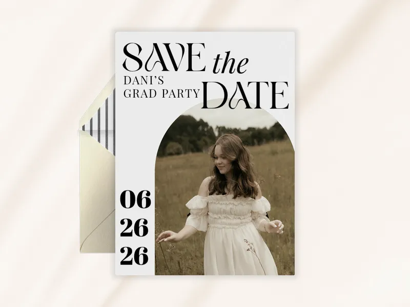 Next Chapter (Photo) - graduation_save_the_date - Invitation