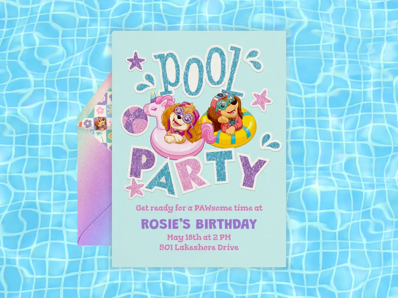 PAW Patrol™: Splash Zone - paw_patrol - Invitation
